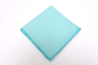 картинка Микрофибра гладкая для стекла 40*40 (1шт)  БИРЮЗА 270г от магазина Богатая