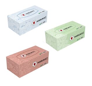 картинка Салфетки-выдергушки бумажные БЕЛЫЕ, 2 сл, карт/уп (250 шт) от магазина Богатая