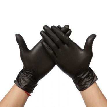 картинка Перчатки из эластомера черные 100шт (XL) от магазина Богатая