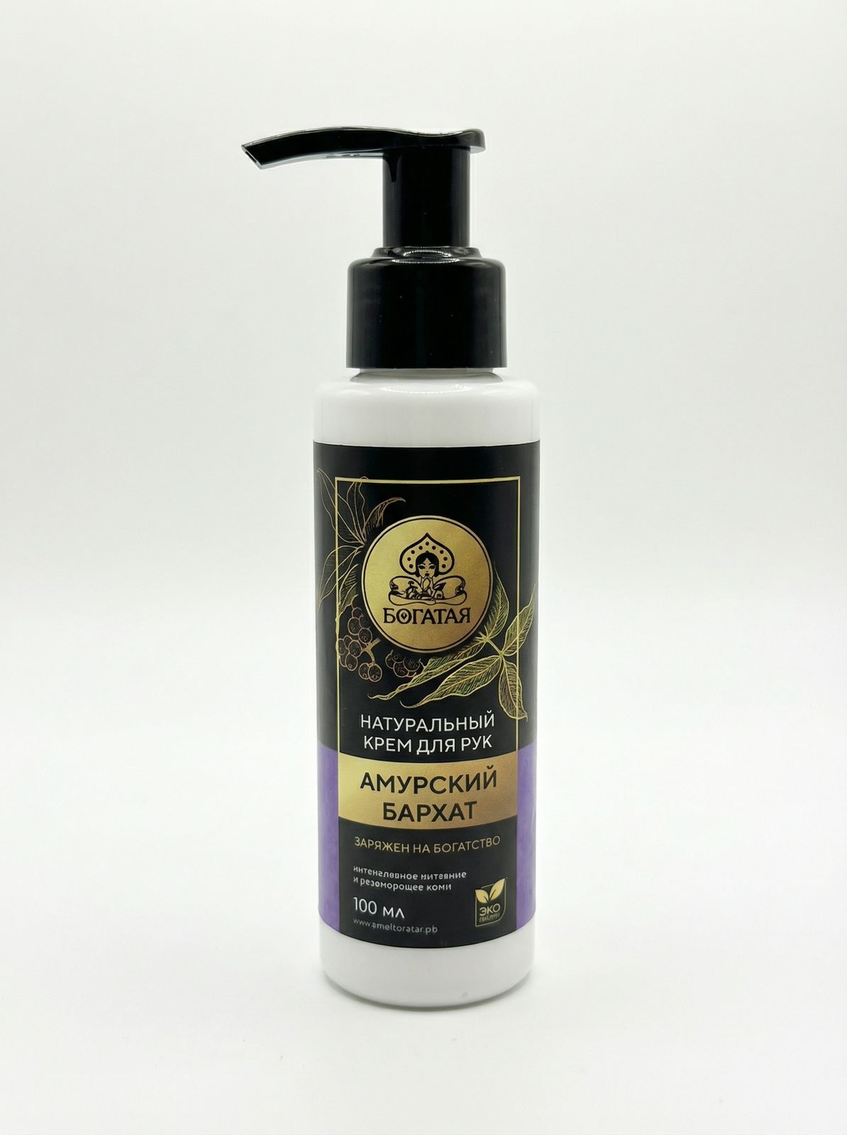 картинка Крем для рук Амурский Бархат Заряжен на Богатство 100мл от магазина Богатая