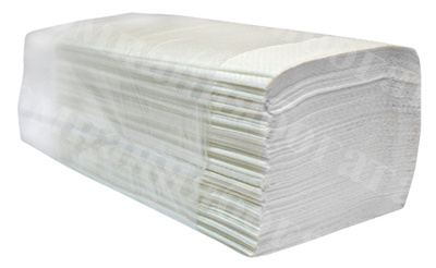 картинка Полотенце бумажное (широкое) V сложение 1сл 250л ПЛОТНОЕ от магазина Богатая