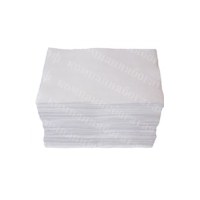 картинка Спанлейс салфетки  белые 30*30 (100шт) от магазина Богатая